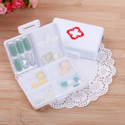 China Lightweight And Convenient Mini Medicine Storage Box Portable Pill Box for sale