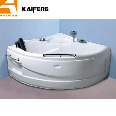 China European single skirt style bathroom corner massage bathtub, KF-608 for sale