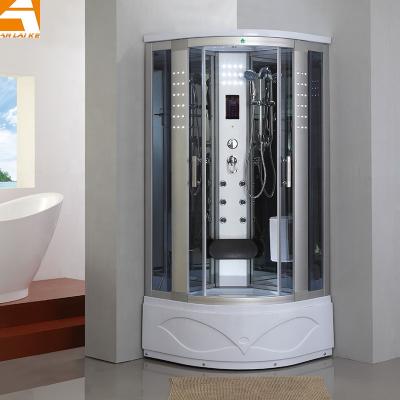 China Modern Economical Corner Shower Cabinet With Steam, GT0517 for sale