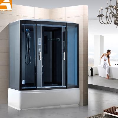 China Apollo Whirlpool Bath Shower Cabin modern black, GT003 for sale