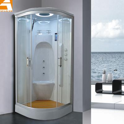 China Modern cheap complete shower room with top cover, GT0537 for sale