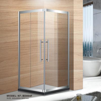 China Quiet Operation Stainless Steel Luxury Hotel Shower Enclosure, KF-BD804F for sale