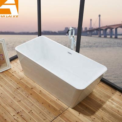 China Freestanding Rectangular Royal Eco Friendly Fiberglass Bathtub, KF-766Because for sale