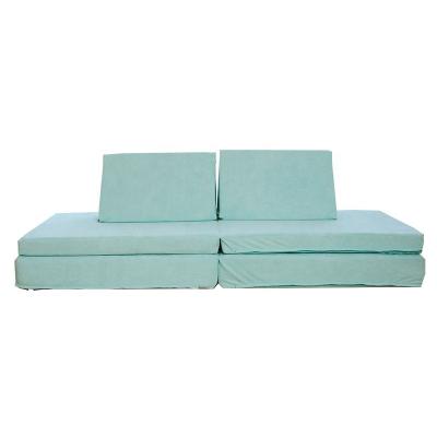 China (Size) OEM Factory Supply Adjustable Foam Play Couch 2 Triangle Pillows Play Child Foam Couch, Folding Mattress for sale