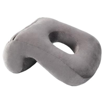 China School Student Office Memory Foam Folded Cervical Therapeutic Neck Nap Travel Pillow for sale