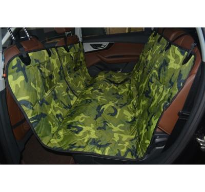 China New viable waterproof pet car seat cover car seat with side cover pockets and non-slip bottom liner for sale