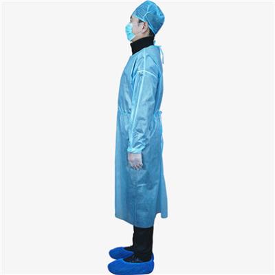 China Prevent Breathable Safety Droplets Isolation Custom Disposable Medical Gown Coveralls Functional Protective Clothing For Sales for sale