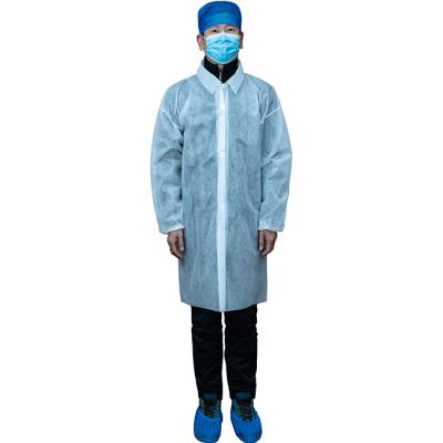 China Factory supply waterproof white isolation gowns medical safety protective clothing coverall for low price for sale