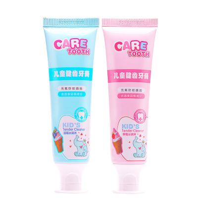 China Oral Care 6-12 Flavor Fluoride Free Oral Care 6-12 Foundation Cleaning Children's Toothpaste 50g for sale