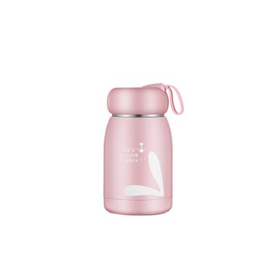 China Lovely cute 320ml children's vacuum mug PORTABLE digital temperature display stainless steel thermos mug for sale