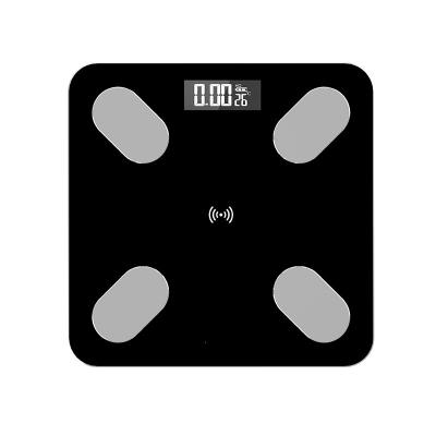 China Smart Wireless 180Kg Temperature Display Bathroom Body Fat Weighing Electronic Digital Scale for sale