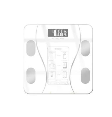 China Smart Wireless Household Body Temperature Display Fat BMI 180Kg Weight Electronic Digital Scale for sale