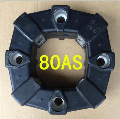 China 80AS excavator rubber coupling for sale