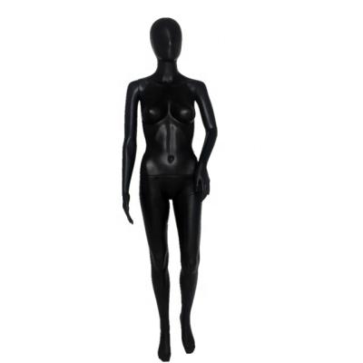 China Wholesale Black Color Main Mannequins Plus Size Fashion Pose Fashion Female Mannequins Plus Eggs for sale