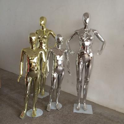 China Inflatable Fashion Style Standing Female Mannequin Chrome Mannequin China Factory for sale