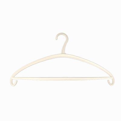 China Manufacturer low price matte white color hanger 40.5cm for clothes display for sale