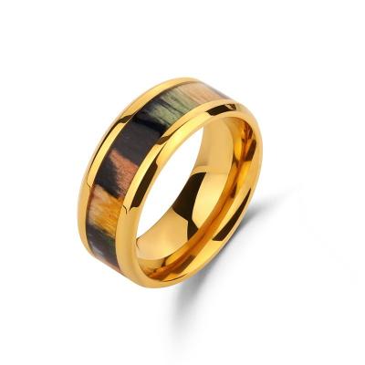 China Stainless Steel Male Ring Set Five-color Veneer Ring Jewelry JIEZHI-FBL-0000385 for sale