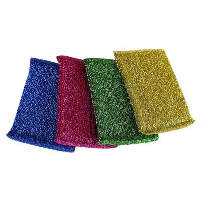 China Viable Promotion Price Cleaning Mesh Sponge Kitchen Pad Mesh Scrubber for sale