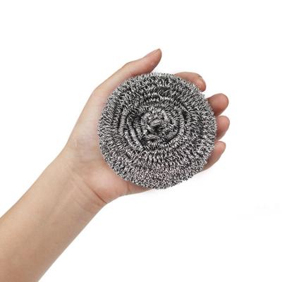 China Viable Wholesale Balls For Vibration Metal Mesh Pot Stainless Steel In Bulk Scrubber Cleaning Scrubber for sale