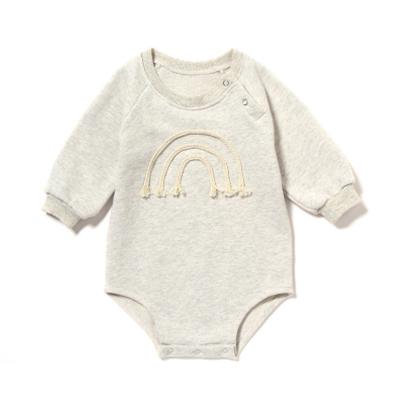 China Autumn 2021 New Korean Children's Clothing Baby Fashion Long Sleeve Ha-YI Crawling Suit Anti-Shrink Long Sleeve for sale