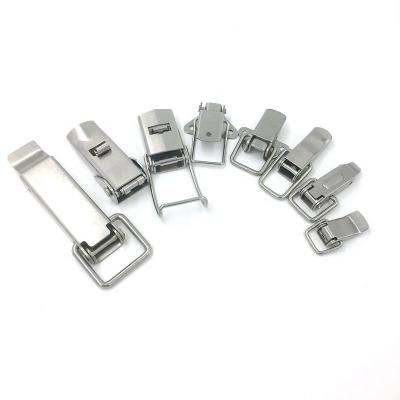 China Different Cases And Boxes Latch Heavy Duty Toggle Clamps Stainless Steel Adjustable Toggle Latch for sale