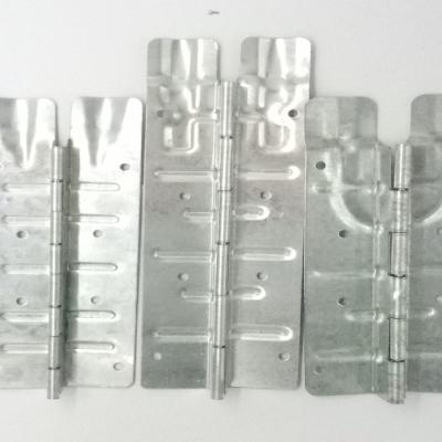 China Industrial 220 mm Metal Galvanized Steel Pallet Box Crate Pallet Collar Wooden Pallet Collar Hinges for sale