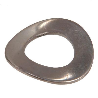 China Prevents One Nut Two Waves Stainless Steel Spring Wave Spring Washer For Screw Bolt for sale