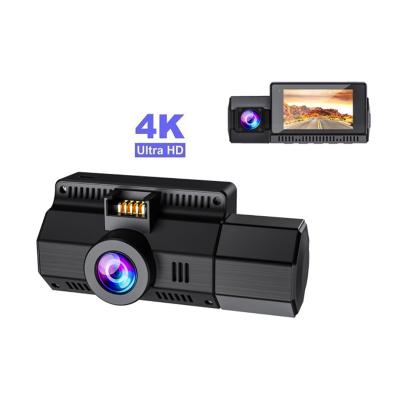 China New HD NIGHT VISION Car Dash Cam 4K Driving Recorder 8MP Dashcam G-sensor Car Black Box 24 Hours Parking Monitoring Dashcamera With GPS for sale