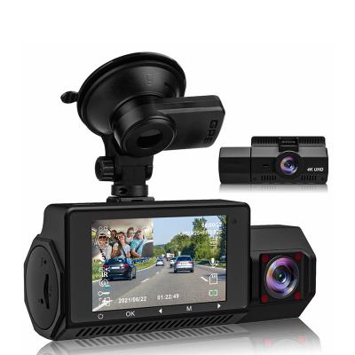 China New HD NIGHT VISION Car Dash Cam 4K Driving Recorder 8MP Dashcam G-sensor Car Black Box 24 Hours Parking Monitoring Dashcamera With GPS for sale