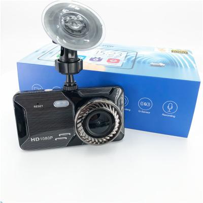 China Inch 170 Degree Night Vision 4 Full HD Dual Lens 2MP Vehicle Blackbox Car DVR Dash Cam Driving Recorder Front And Rear for sale