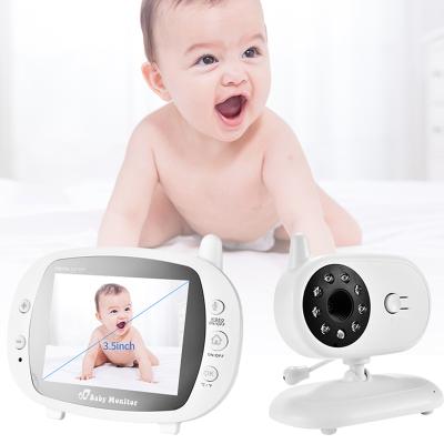 China Built-in siren lcd baby monitor wireless audio babyfoon met camera night vision pet monitor sleep nanny music visual baby monitor for sale