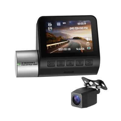 China NIGHT VISION Dash Cam 4K Wifi Car DVR Camera Surveillance 2K 170 Wide Angle Dual Lens Night Vision Driving Recorder DASHCAM for sale