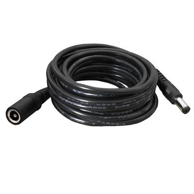 China Custom CCTV Camera 10m Universal DC Power Extension Cable 2.1mmx5.5mm Male To Female Extension 10m Power Supply Cable Cord For CCTV Camera closed circuit for sale