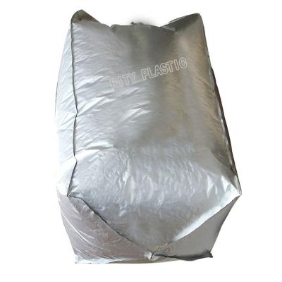 China Barrier Square Flat Bottom Heavy Duty Bulk Sack 1 Ton Foil FIBC Sack Foil Jumbo Bags For Seed, Fertilizer, Materials for sale