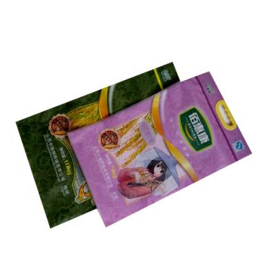 China Moisture Proof Vacuum Food Plastic Bag Printed Food Plastic Bag PA/PE Nylon Printing 5kg Food Rice Plastic Bag for sale