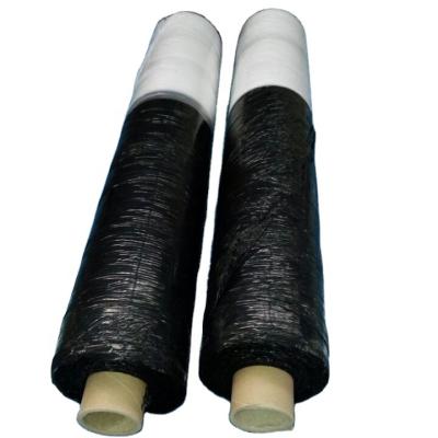 China Preventing Weeds Growing Agricultural Plastic Sheet Black And Transparent LLDPE Mulch Prevent Grass Growth Mulch Film Roll For Sale for sale