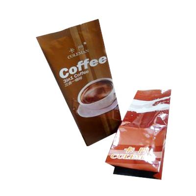 China Customized supply ANTISTATIC aluminum foil coffee bags with logo printing plastic side gusset bag for sale