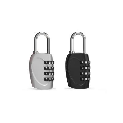 China Antique Hardened steel Master lock safe Combination lock luggage Padlock 4 digit for backpack mailbox cabinet door for sale