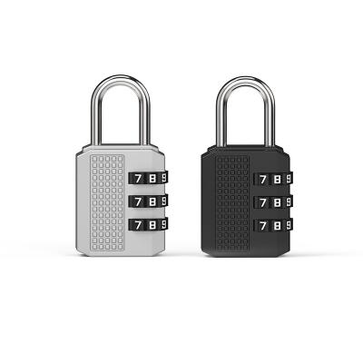 China Zinc Alloy Travel Luggage Combination Lock Manufacturer Cheap OEM Safety Padlock 3 Number Zinc Alloy Combination Padlock for sale