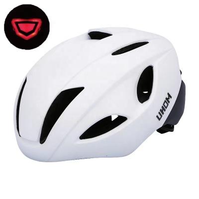 China Monu RTS 2021 New Super Fashion Light Bike Light Helmet With LED Light MTB Helmet Road Bicycle Cycling Helmet For Adults Men Women for sale