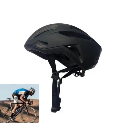 China New Super Light Black Monu RTS Lightweight Black Material Bike Helmet PC ENV Road Bicycle Windproof Helmet With Chin Pad Manufacturer mobile for sale