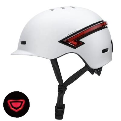 China Bike/Recycling/E Scooter Monu CE Factory CE Factory Smart Helmet New With USB Charging Led Electric Scooter Bike Helmet Lightweight Smart Urban E-Bike Safety Helmet for sale