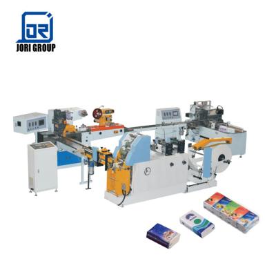 China Multifunctional Hotels Handkerchief Single Napkin Paper Wrapping Making Machine With Online Support for sale