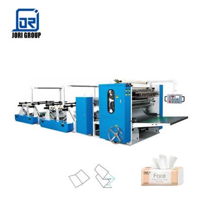 China Hotels Customized Facial Tissue Paper Folding And Cutting Making Machine for sale