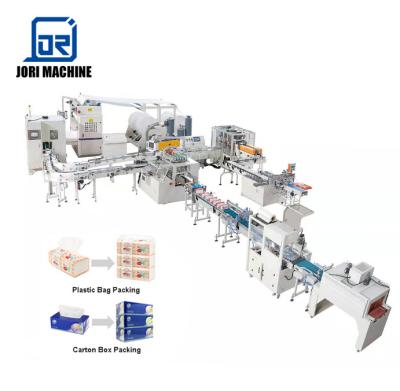 China Full Automatic High Speed ​​Hotels All Facial Tissue Paper Making Machinery for sale