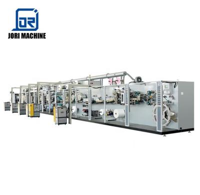 China JORI Fully Automatic Selling Best Hotels Sanitary Napkin Tissue Paper Folding Machine Towel Pads Making Machine for sale