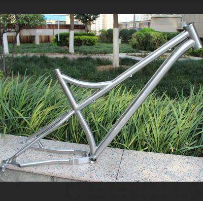 China Titanium Mountain Bikes Ti mtb Bike Frame Mountain Bike Frame With 27.5 44mm Main Tube Titanium Mtb Bike Frame for sale