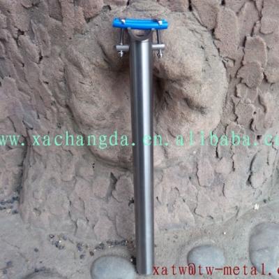 China Titanium xacd made ti bicycle seat post 31.6 carbon fiber seat post 27.2 or 31.6 titanium seat post with counter current for sale