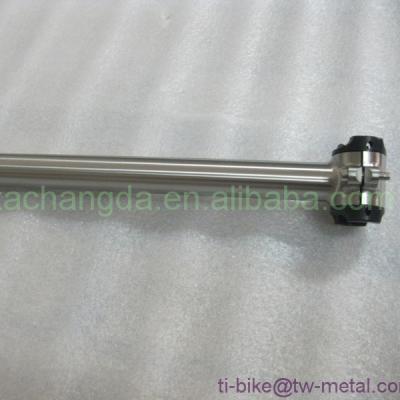 China BMX XACD made titanium post 27.2 or 31.6, seat post for mtb bicycle, titanium bike seat posts for sale