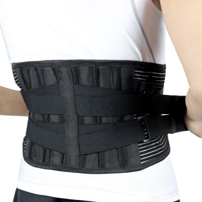 China Hot Selling New Style Sports Amazon Men's and Women's Comfortable Breathable Elastic Lumbar Belts Fitness Plus Size Orthopedic Medical Lumbar Support Brace for sale